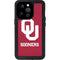 University of Oklahoma Sooners Red iPhone 15 Pro Waterproof Case
